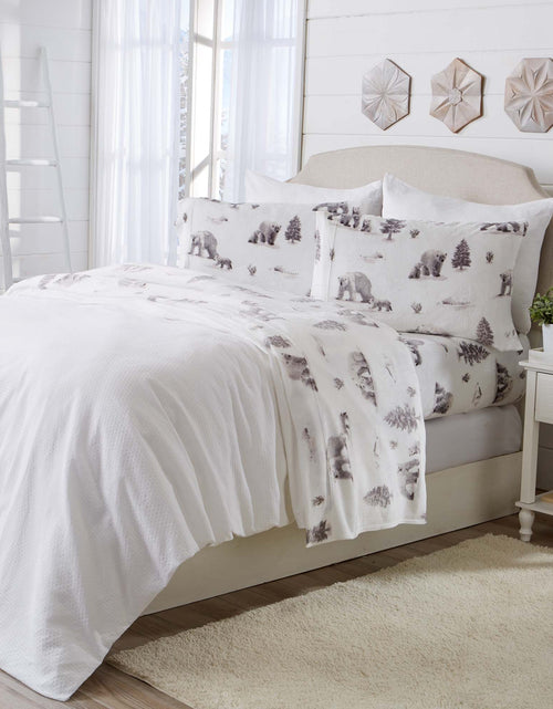 Load image into Gallery viewer, Printed Plush Sheet - Velvet Luxe Collection
