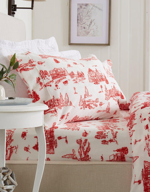 Load image into Gallery viewer, Printed Plush Sheet - Velvet Luxe Collection
