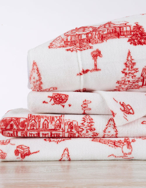 Load image into Gallery viewer, Printed Plush Sheet - Velvet Luxe Collection
