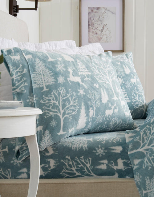 Load image into Gallery viewer, Printed Plush Sheet - Velvet Luxe Collection
