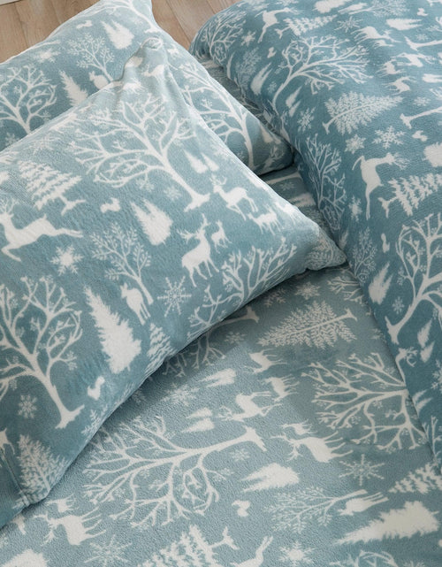 Load image into Gallery viewer, Printed Plush Sheet - Velvet Luxe Collection
