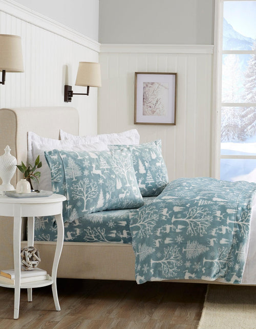 Load image into Gallery viewer, Printed Plush Sheet - Velvet Luxe Collection
