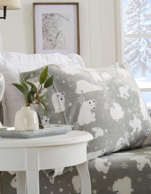 Load image into Gallery viewer, Printed Plush Sheet - Velvet Luxe Collection
