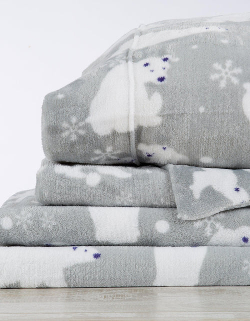 Load image into Gallery viewer, Printed Plush Sheet - Velvet Luxe Collection
