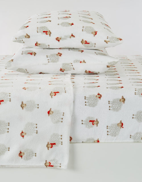 Load image into Gallery viewer, Printed Plush Sheet - Velvet Luxe Collection
