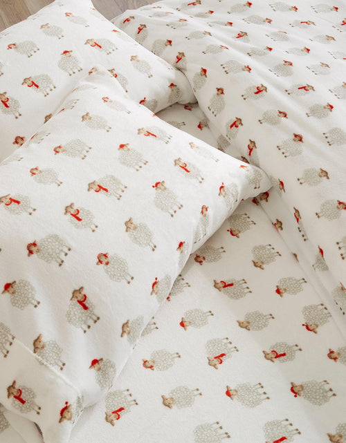Load image into Gallery viewer, Printed Plush Sheet - Velvet Luxe Collection
