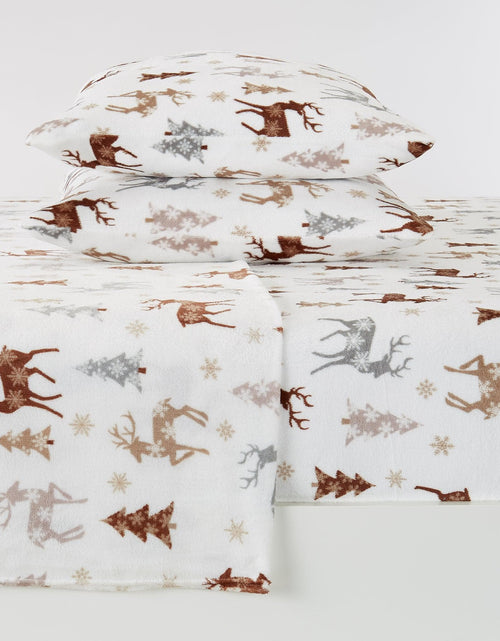 Load image into Gallery viewer, Printed Plush Sheet - Velvet Luxe Collection
