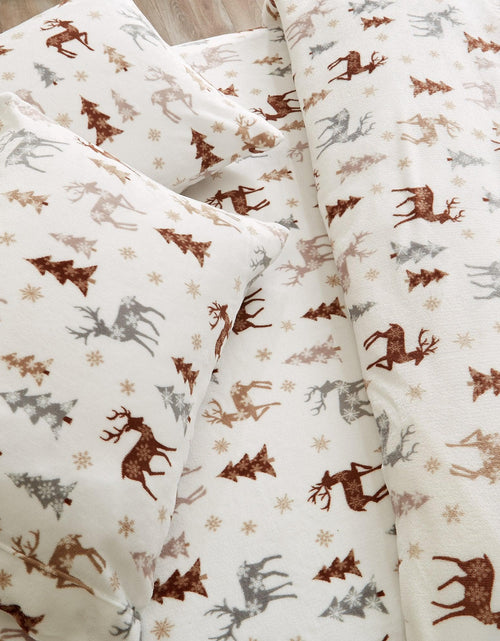 Load image into Gallery viewer, Printed Plush Sheet - Velvet Luxe Collection
