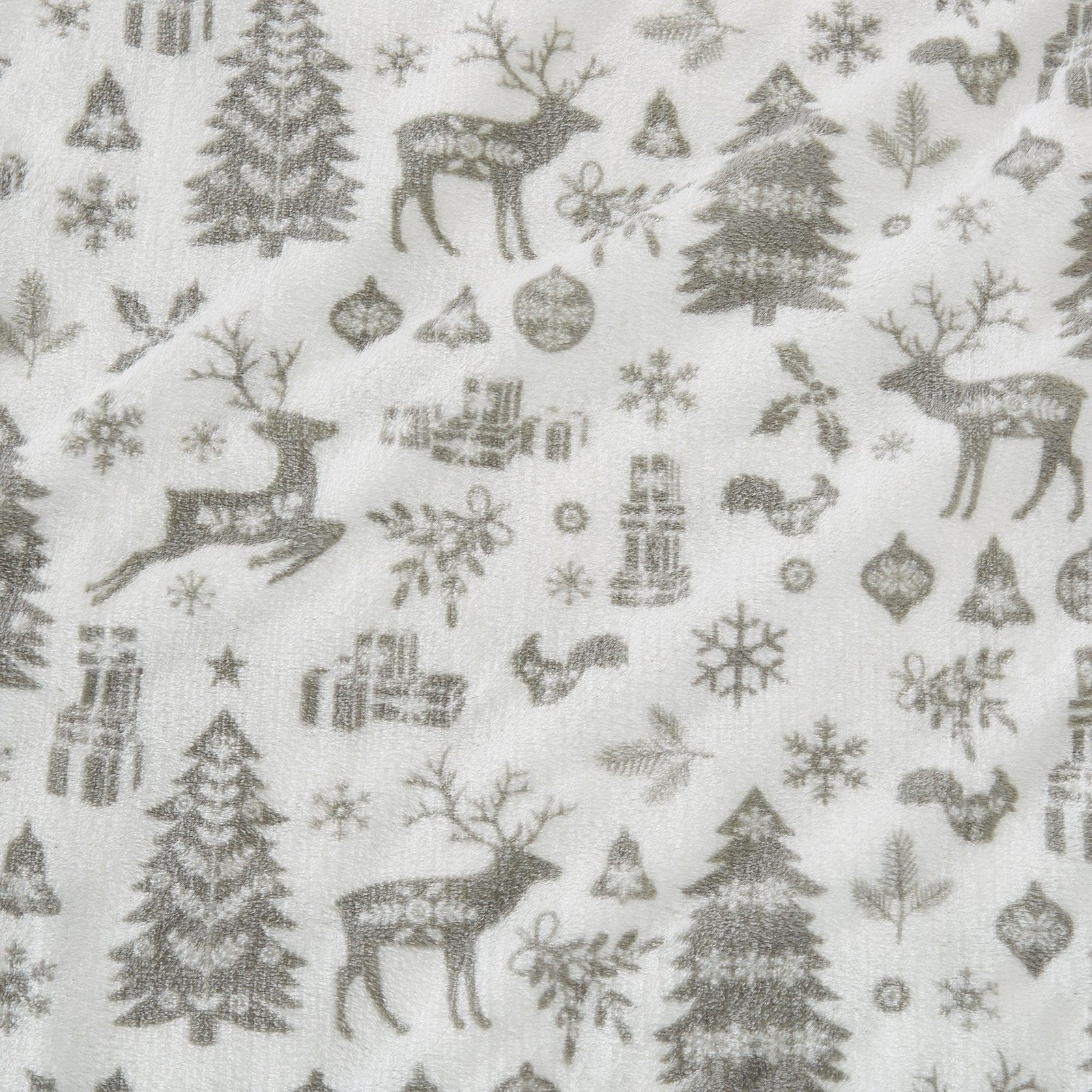 Printed Plush Sheet - Velvet Luxe Collection