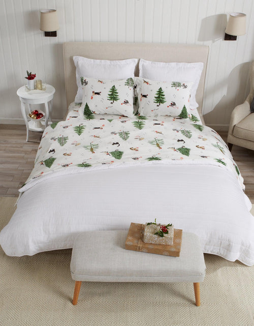 Load image into Gallery viewer, Printed Plush Sheet - Velvet Luxe Collection
