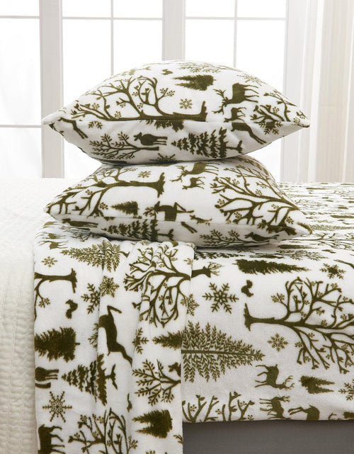 Load image into Gallery viewer, Printed Plush Sheet - Velvet Luxe Collection

