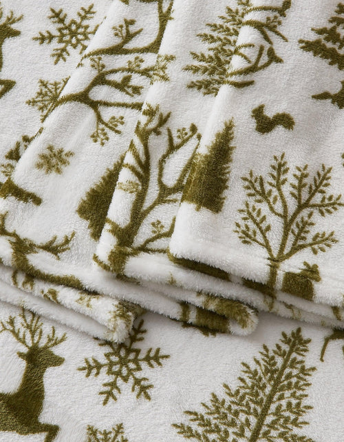 Load image into Gallery viewer, Printed Plush Sheet - Velvet Luxe Collection
