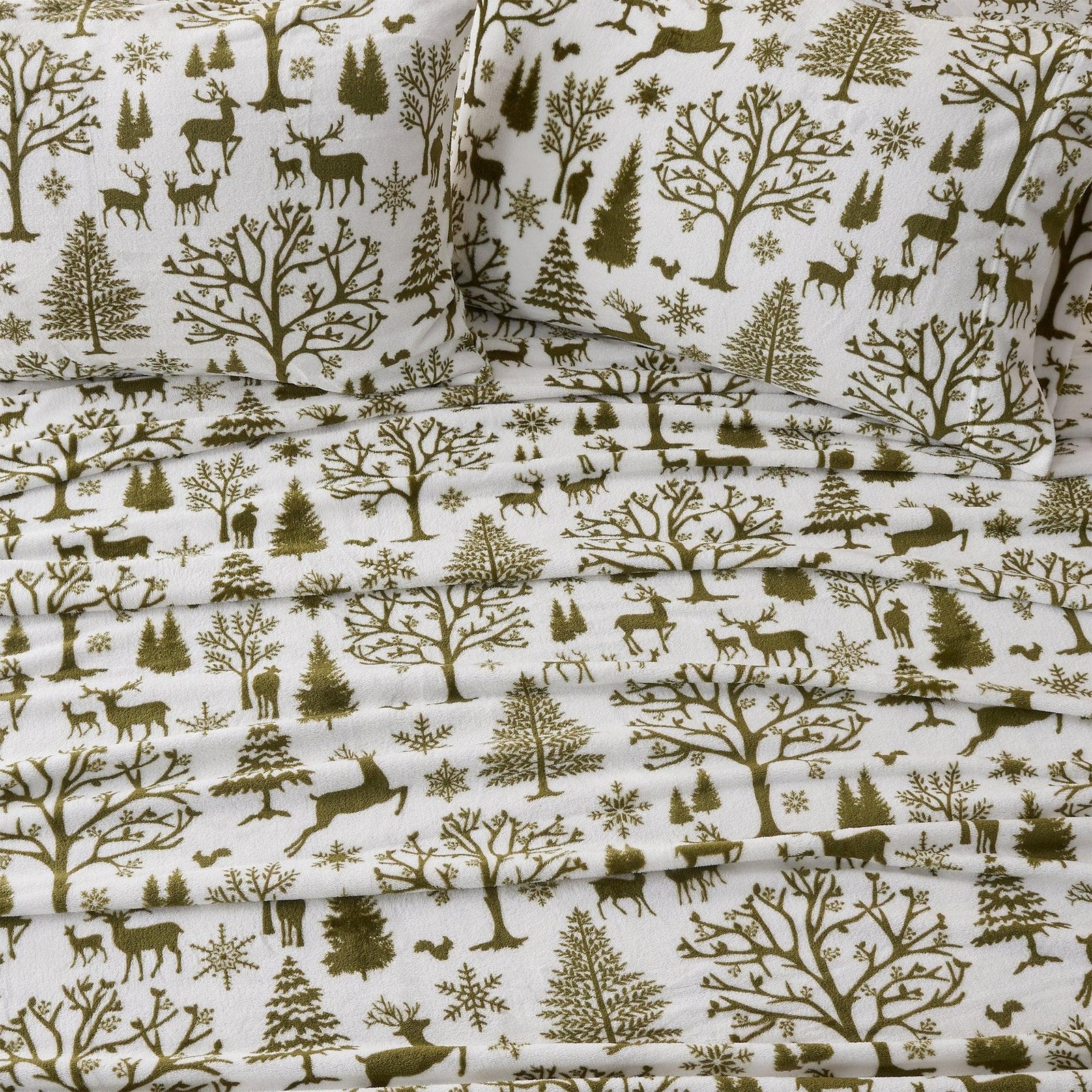 Printed Plush Sheet - Velvet Luxe Collection