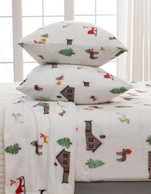 Load image into Gallery viewer, Printed Plush Sheet - Velvet Luxe Collection
