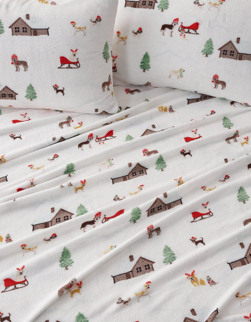 Load image into Gallery viewer, Printed Plush Sheet - Velvet Luxe Collection
