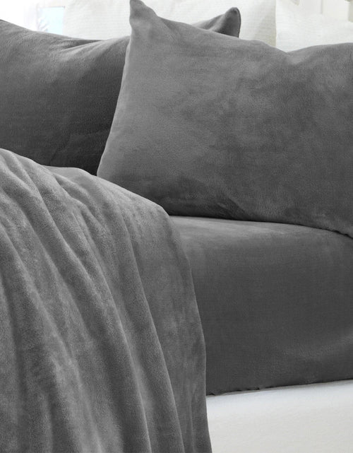 Load image into Gallery viewer, Solid Plush Sheet - Velvet Luxe Collection
