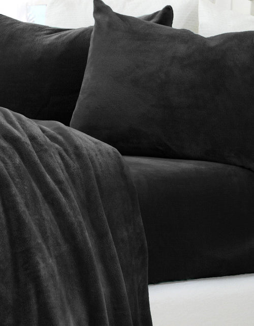Load image into Gallery viewer, Solid Plush Sheet - Velvet Luxe Collection

