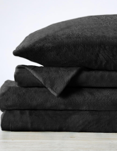 Load image into Gallery viewer, Solid Plush Sheet - Velvet Luxe Collection
