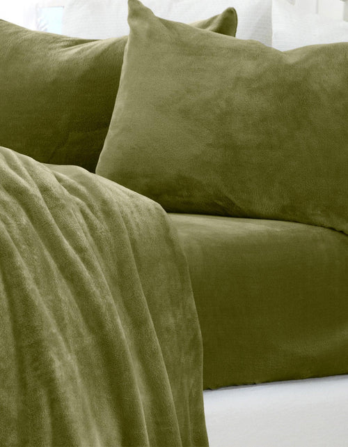 Load image into Gallery viewer, Solid Plush Sheet - Velvet Luxe Collection
