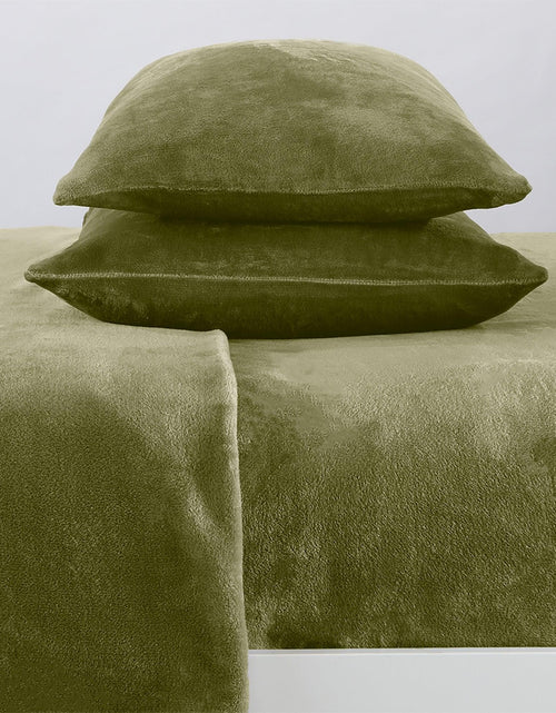 Load image into Gallery viewer, Solid Plush Sheet - Velvet Luxe Collection

