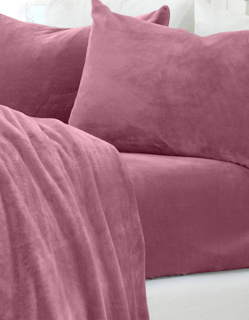 Load image into Gallery viewer, Solid Plush Sheet - Velvet Luxe Collection
