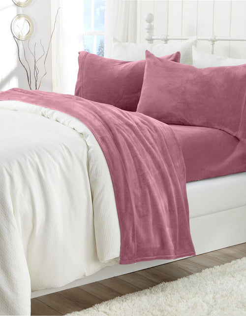 Load image into Gallery viewer, Solid Plush Sheet - Velvet Luxe Collection
