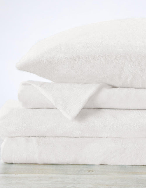 Load image into Gallery viewer, Solid Plush Sheet - Velvet Luxe Collection
