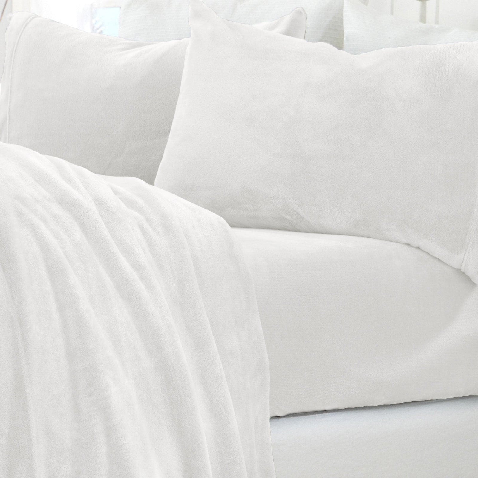 Solid Plush Sheet - Velvet Luxe Collection
