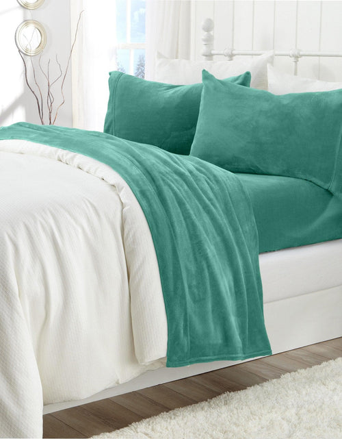 Load image into Gallery viewer, Solid Plush Sheet - Velvet Luxe Collection
