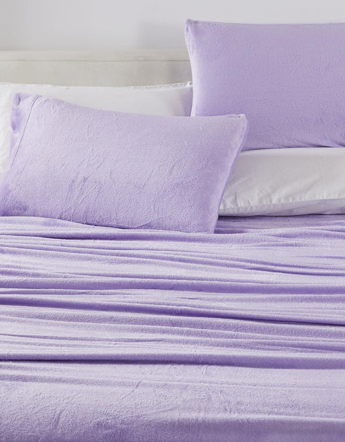 Load image into Gallery viewer, Solid Plush Sheet - Velvet Luxe Collection
