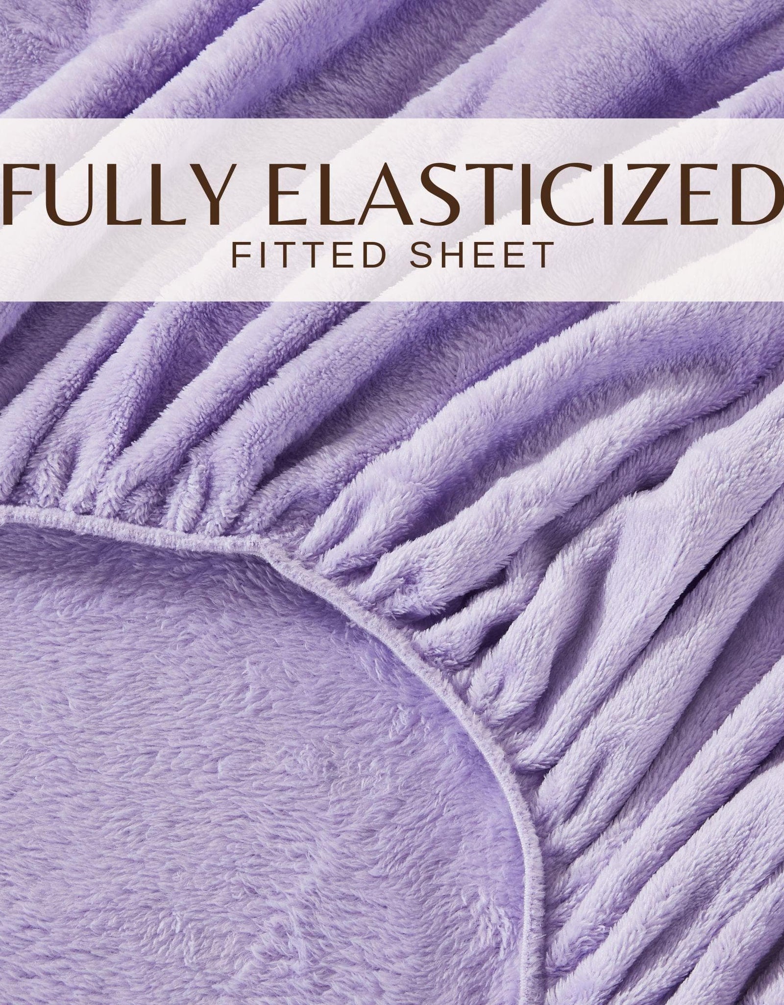 Solid Plush Sheet - Velvet Luxe Collection