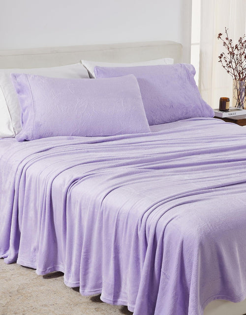 Load image into Gallery viewer, Solid Plush Sheet - Velvet Luxe Collection
