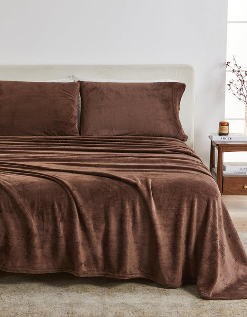 Load image into Gallery viewer, Solid Plush Sheet - Velvet Luxe Collection
