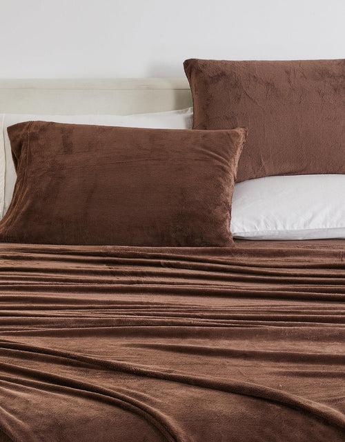 Load image into Gallery viewer, Solid Plush Sheet - Velvet Luxe Collection
