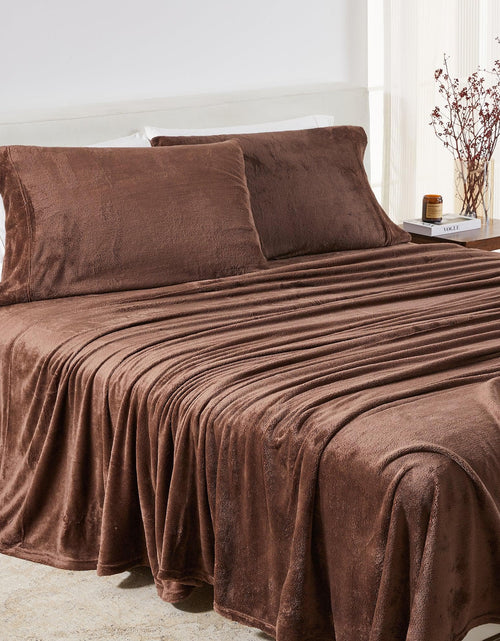 Load image into Gallery viewer, Solid Plush Sheet - Velvet Luxe Collection
