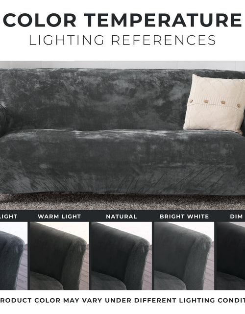 Load image into Gallery viewer, Velvet Stretch Slipcover - Gale Collection
