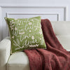 Green Velvet Wonderful Embroidery
