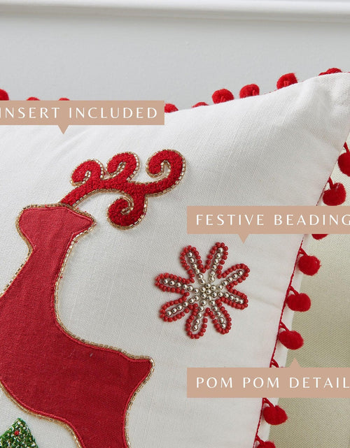 Load image into Gallery viewer, Holiday Throw Pillow - Jubilee Collection

