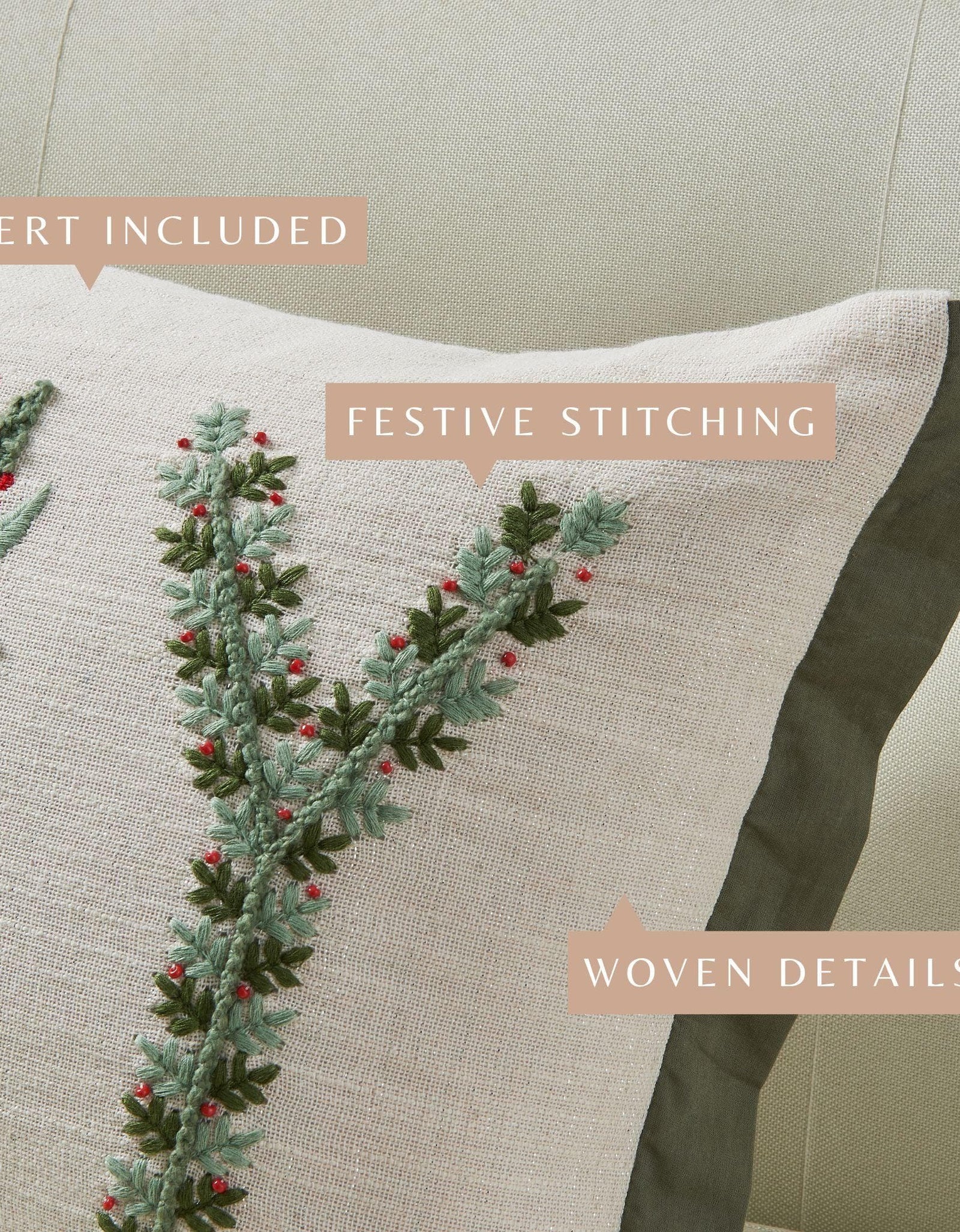 Holiday Throw Pillow - Jubilee Collection