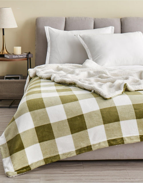 Load image into Gallery viewer, Velvet Plush Sherpa Luxury Bed Blanket - Kinsley Collection
