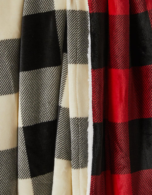 Load image into Gallery viewer, Velvet Plush Sherpa Luxury Bed Blanket - Kinsley Collection
