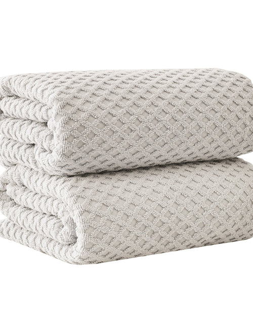 Load image into Gallery viewer, Cotton Diamond Waffle Weave Bath Towel Set - Grayson Collection
