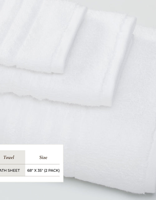 Load image into Gallery viewer, Luxury Combed Cotton Bath Towel Set - Karina Collection
