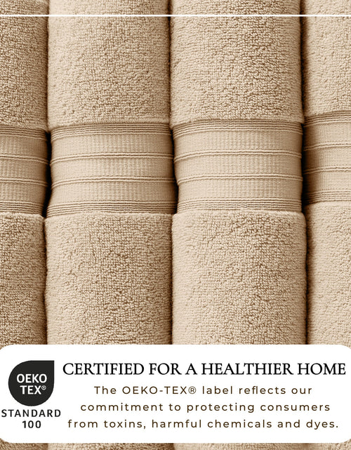 Load image into Gallery viewer, 100% Cotton Premium Bath Towel Set - Chiara Collection
