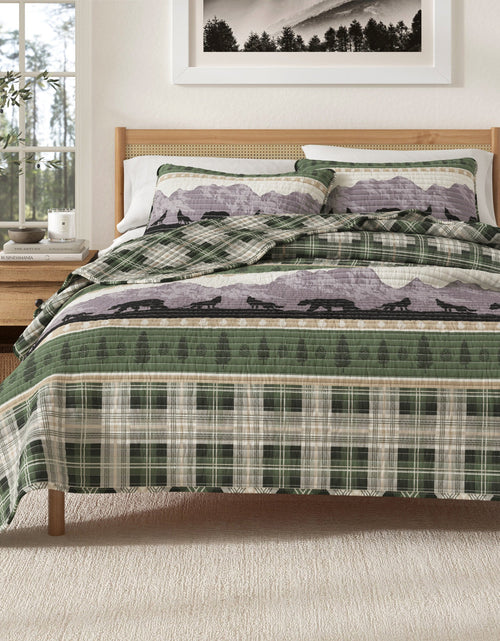 Load image into Gallery viewer, Lodge Quilt - Salt Creek Collection
