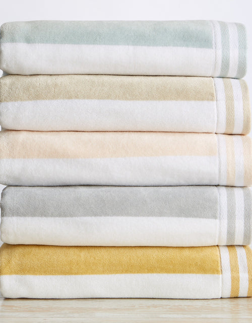 Load image into Gallery viewer, Striped Cabana Beach Towel - Edgartown Collection
