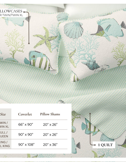 Load image into Gallery viewer, Seaside Collection Quilt Set
