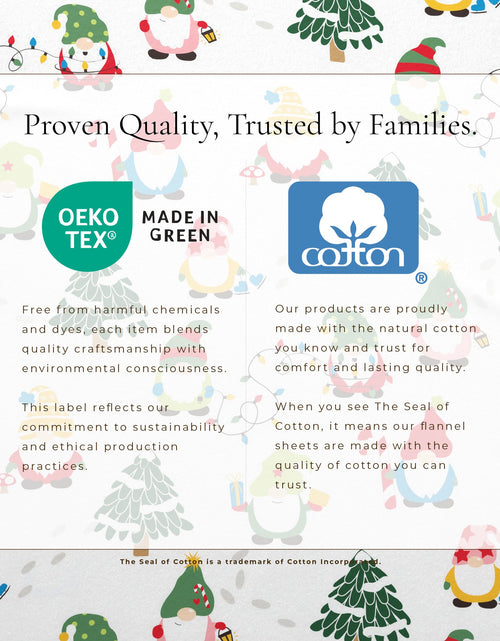 Load image into Gallery viewer, Turkish Cotton Christmas Flannel Sheet Set - Whittaker Collection
