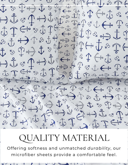 Load image into Gallery viewer, Coastal Printed Sheet Set - Newport Collection
