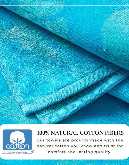 Load image into Gallery viewer, Cotton Velour Beach Towel - Maui Collection
